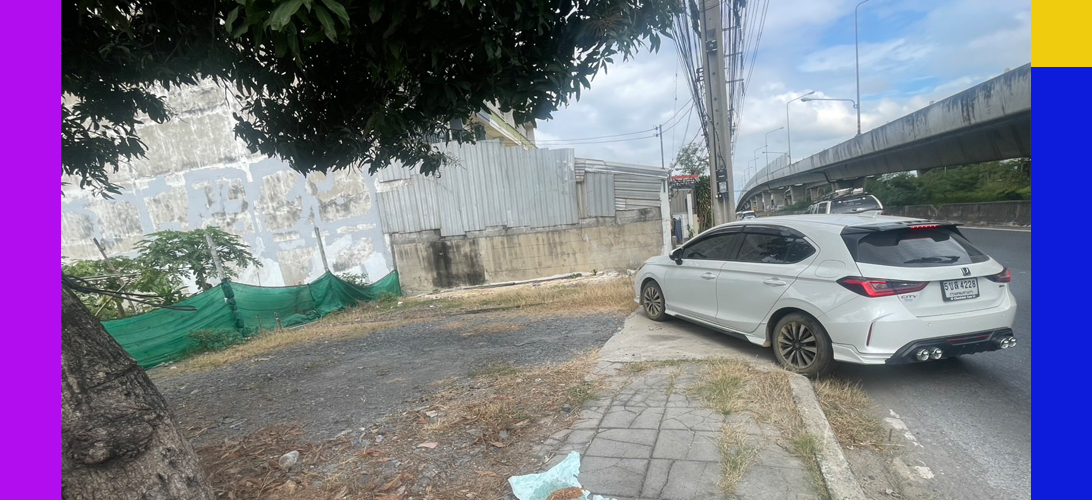 ที่ดิน ขาย เหมาะทำหอพัก ติดถนนใหญ่ อพารทเม้นท์คลังสินค้า ราคาถูก ที่ดินสาย5เจ้าของขายเอง