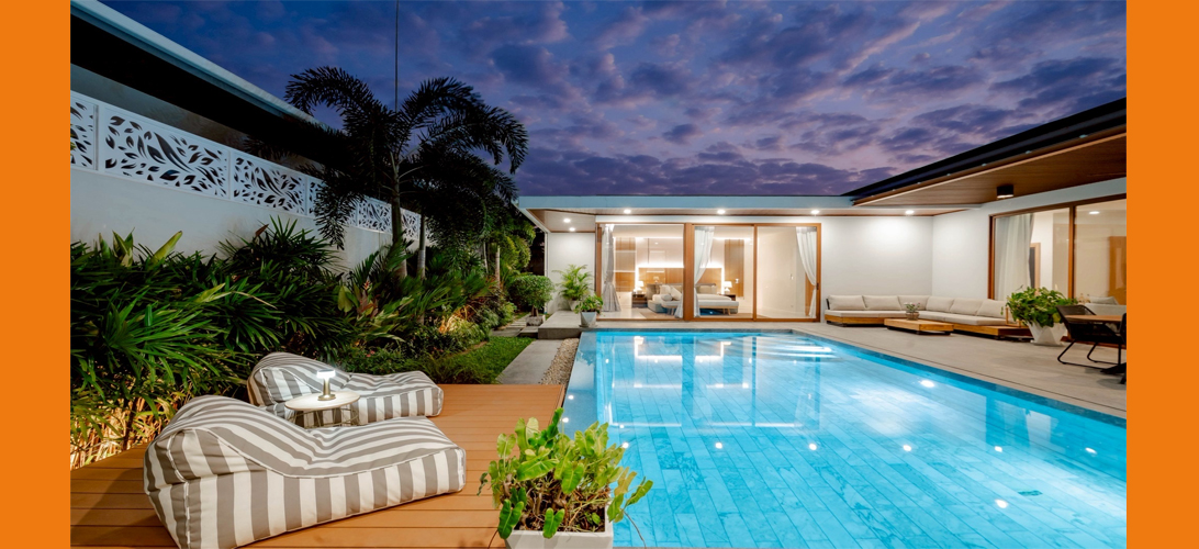 บ้าน ขาย คุ้มค่าที่สุดพร้อมอยู่เฟอร์ครบสระเกลือโซลาร์เซลล์ Prime-Pool-Villa-inthe-Heart-of-Hua-Hin, Close-to-the-Beach-and-ShoppingMalls. ทำเลทองใจกลางหัวหินใกล้ทะเล บ้านพูลวิลล่าหัวหินสภาพใหม่สร้างปี2024